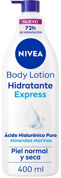 Nivea Losjonas kūnui Express Hydration kūno losjonas, 400 ml
