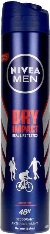 "Nivea Dry Impact" antiperspirantinis dezodorantas purškiklis 200ml