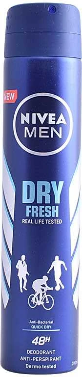 "Nivea Men Dry Fresh" dezodorantas purškiklis 200ml