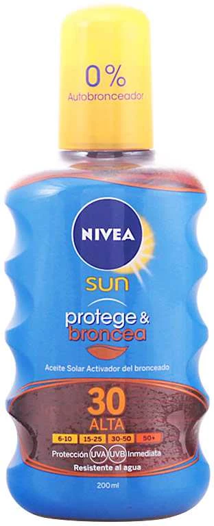 „Nivea Sun Protect And Bronze Tan Activating“ apsauginis kremas nuo saulės su SPF30, 200 ml