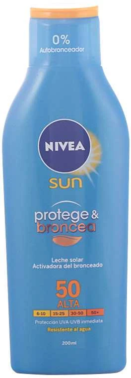 "Nivea Sun Protect And Bronze" įdegį aktyvinantis losjonas nuo saulės Spf50 200ml