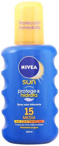 "Nivea" apsauginis ir drėkinamasis purškiklis nuo saulės Spf15 200ml