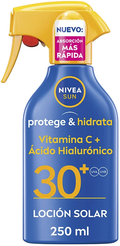 Nivea Sunscreen Purškiklis SPF 30 Protect & Moisture 250 ml