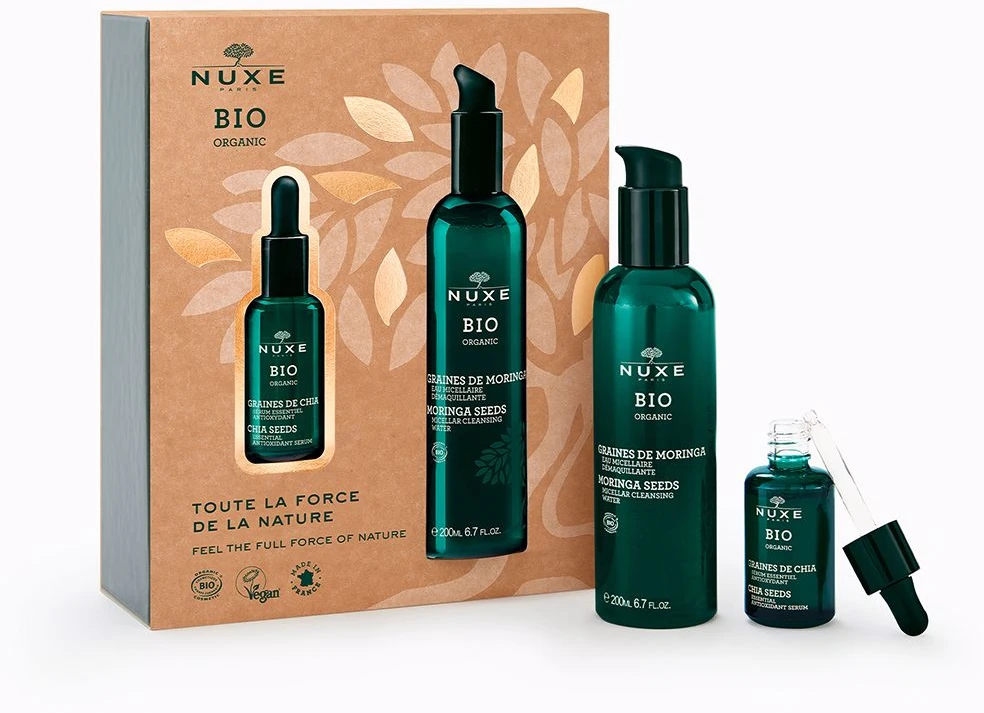 Nuxe Serum chia 30ml + Vanduo micelarna 200ml