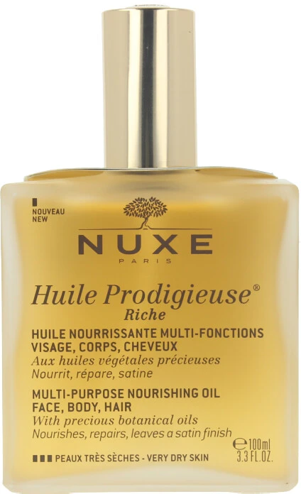 "Nuxe Huile Prodigieuse Riche" labai sausai odai 100ml