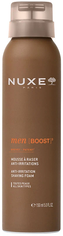 „Nuxe Men Boost“ skutimosi putos nuo sudirginimo, 150 ml