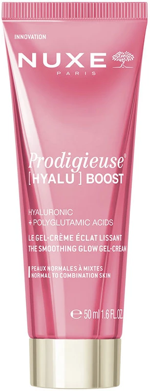 Nuxe Prodigieuse Hyalu Boost Smoothing Radiance Gel Kreminis, 50 ml