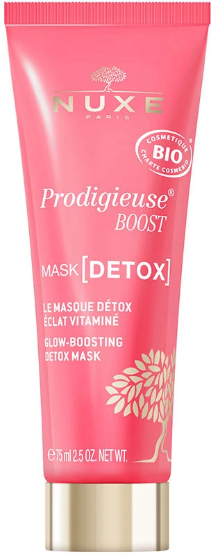 NUXE Prodigieuse Boost Glow-Boost Detox Mask veido kaukė