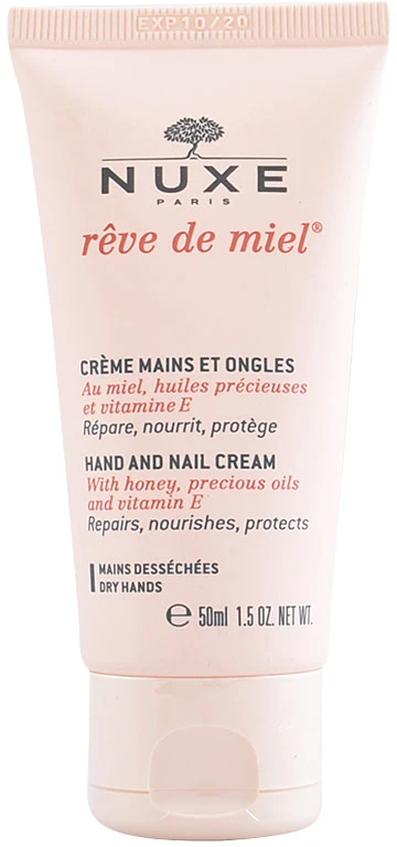 Nuxe Rankų ir nagų kremas „Rêve de Miel® Hand and nail cream“, 50 ml