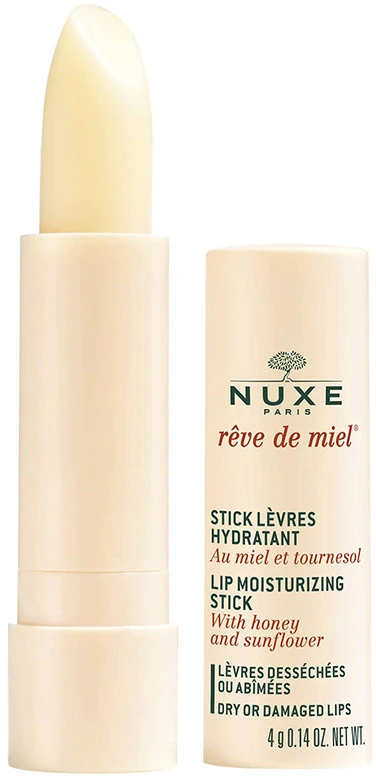 NUXE Reve de Miel Lip Moisturising Stick Lūpų balzamas moterims, 4 g