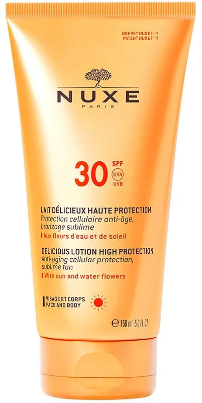 "Nuxe Sun" veido ir kūno losjonas su apsauga nuo saulės Spf30 150ml