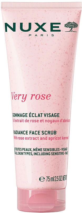 „Nuxe Very Rose“ veido šveitiklis, 75 ml