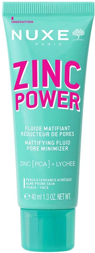 „Nuxe Zinc Power“ matinį atspalvį suteikiantis skystis, 40 ml