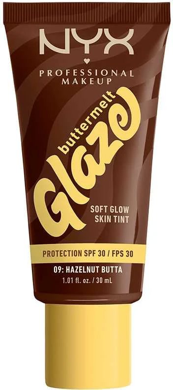 NYX Professional Makeup Buttermelt Glaze Soft Glow Skin Tint lūpų dažai, 30 ml