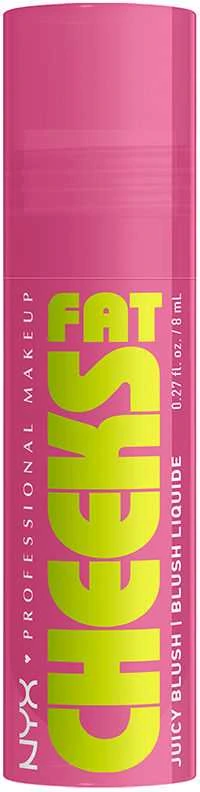 Nyx Fat Cheeks Colorete Líquido Hidratante 07-Plump Pop, 8 ml