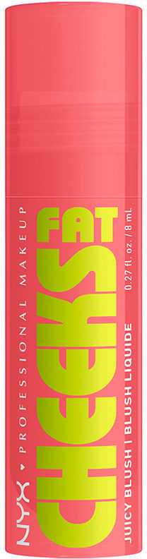 Nyx Fat Cheeks Colorete Líquido Hidratante 02-Fig Fizz, 8 ml