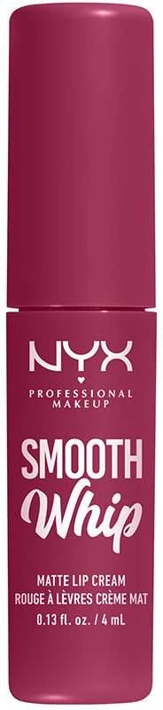 NYX Matiniai skysti lūpų dažai Smooth Whip, 4 ml, spalva - Fuzzy Slippers