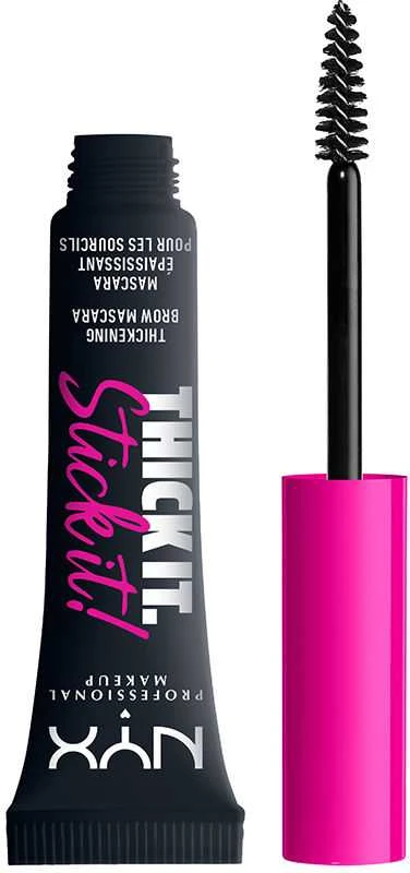 Nyx Professional Makeup Nyx Thick It Stick It! Brow Blakstienų tušas Juodas 1 U