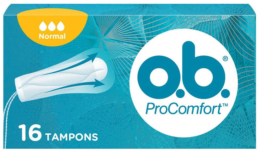 "O.B Pro Comfort Normal" tamponai 16 vienetų