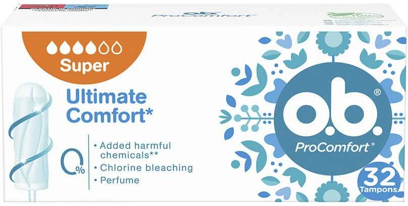 tamponai O.b. "Procomfort Super Buffer" 32 vnt