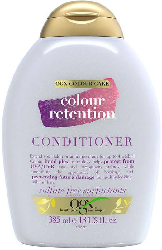 Ogx Color Retention plaukų kondicionierius, 385 ml