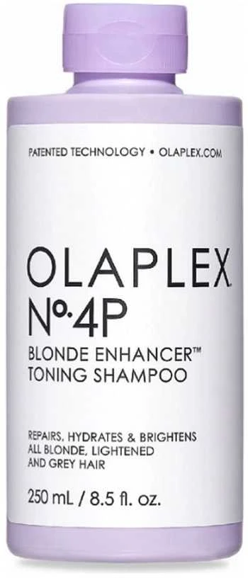Olaplex 4 P Skirtas šviesiems plaukams e Hancer Toning Šampūnas, 250 ml