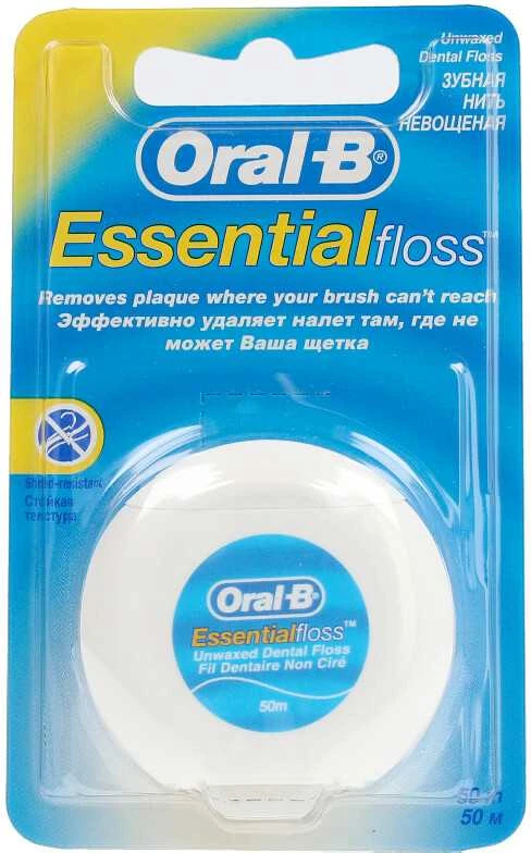 "Oral-B Essential Floss Mint" dantų siūlas 50 mt