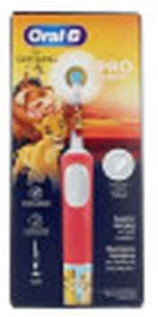 Dantų šepetėlis Oral-B Vitality Pro D103 Kids 3+ Lion King raudona