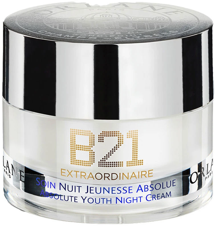 Orlane, B21 Extraordinaire, Regeneruojantis jaunystės kremas, Naktinis, Sodraus poveikio kremas, Veidui, 50 ml Moterims