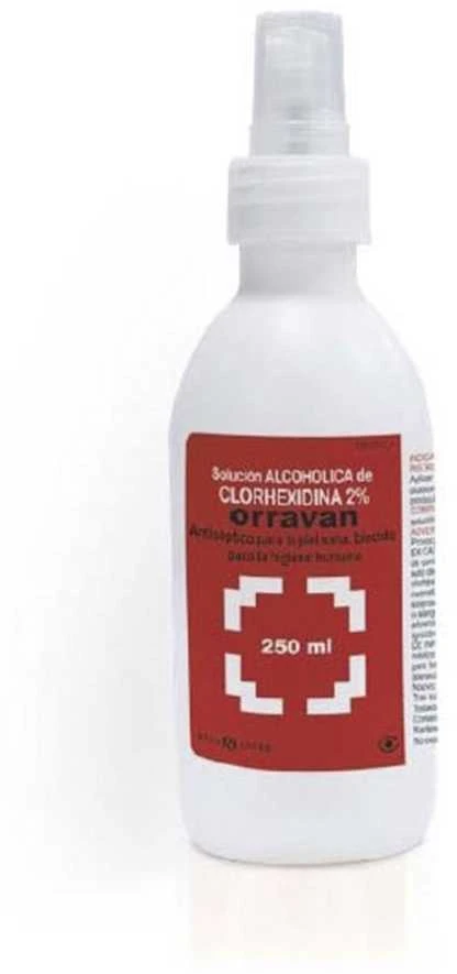 Orravan Chlorheksidinas 2% vandeninis tirpalas 250ml