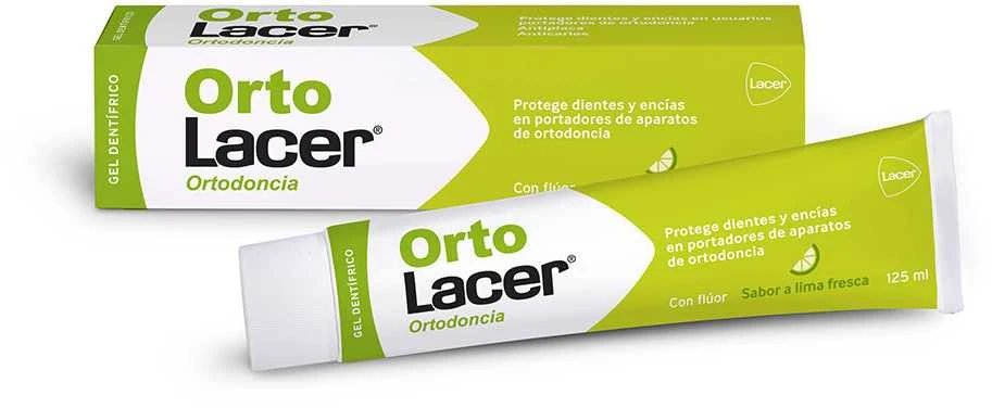 Ortolacer Dantų pasta Gel Fresh Lime Flavour 125 ml