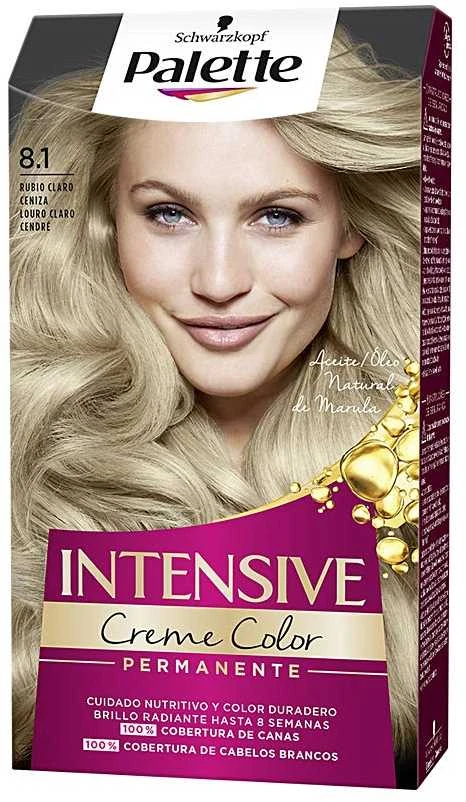 Plaukų dažai Palette 8.1 Intense, šviesiai pelenų spalvos