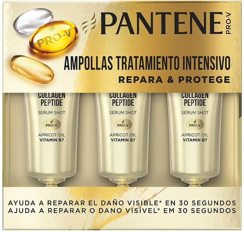 Cap Pantene R ir P ampulės 3 vnt