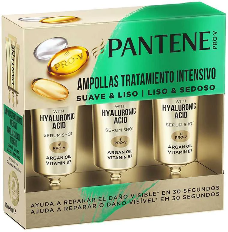 Cap Pantene ampulės S ir L 3 vnt
