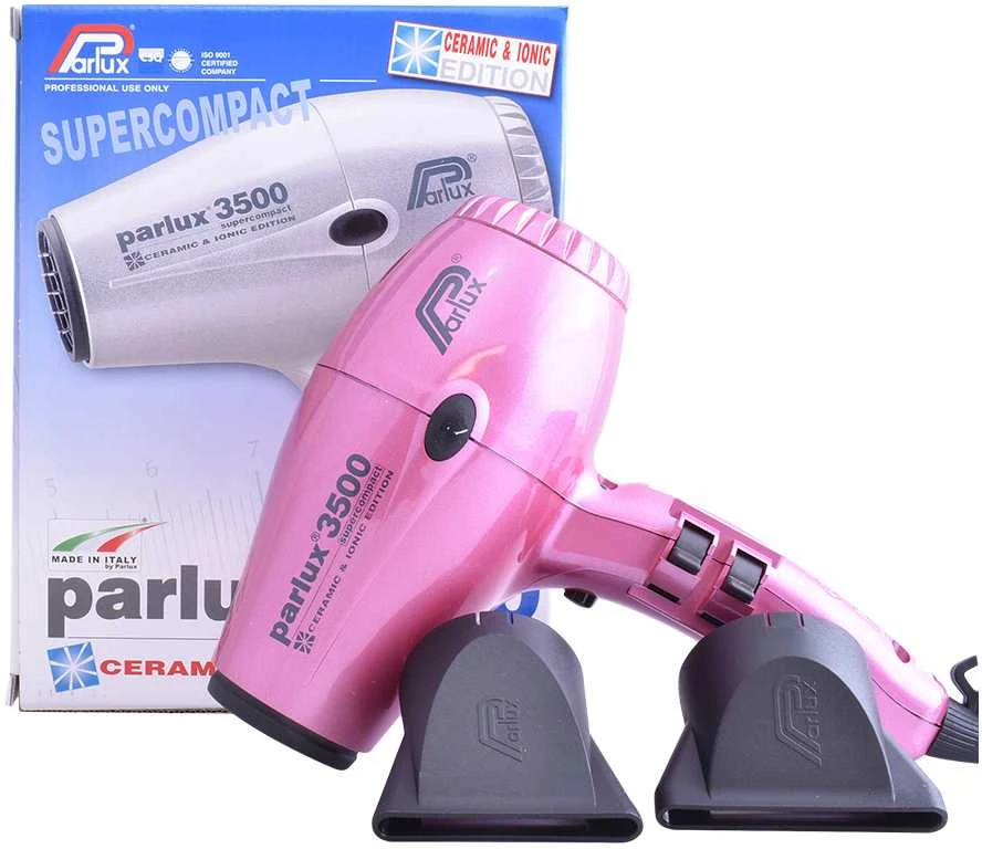 Parlux Supercompact 3500 Plaukų džiovintuvas, rožinės spalvos