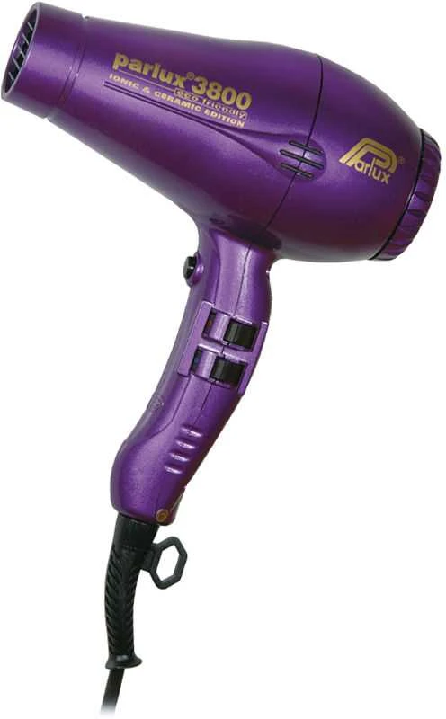 Parlux Plaukų džiovintuvas 3800 Ionic Ceramic Violet plaukų džiovintuvas