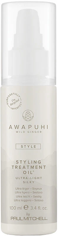 Paul Mitchell Awapuhi Wild Ginger Styling Treatment Oil Hair Oils and Serum, 100 ml