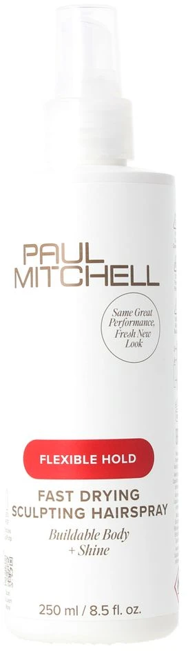 Paul Mitchell Elastingos fiksacijos Fast Drying Sculpting Plaukų lakas Plaukų lakas, 250 ml