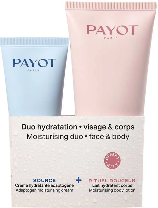 Payot Hidratante Rostro y Cuerpo Estuche 2 Piezas