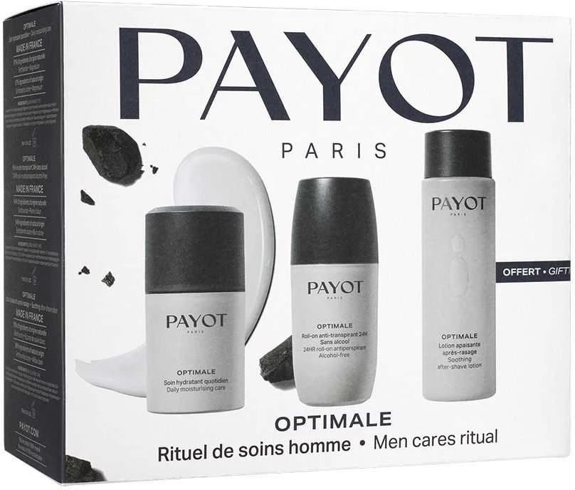 Payot OPTIMALE Trio Men Cares Ritual kūno priežiūros rinkinys vyrams