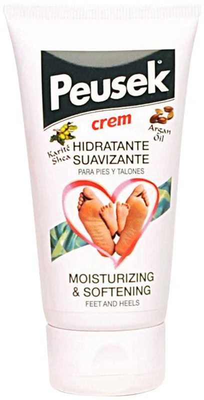 "Peusek" drėkinamasis ir minkštinamasis pėdų ir kulnų kremas 75ml