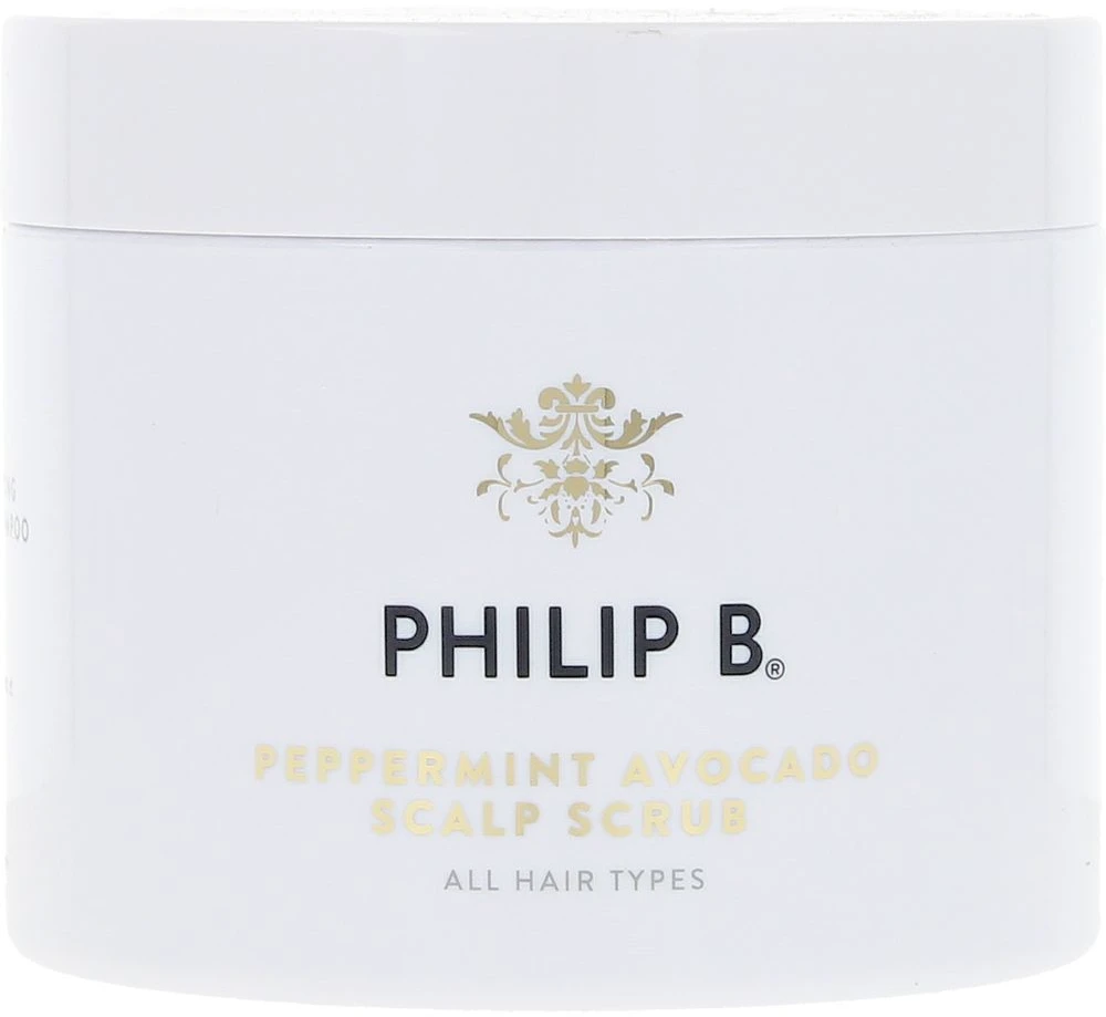 Philip B pipirmėčių ir avokadų galvos odos šveitiklis 236 ml