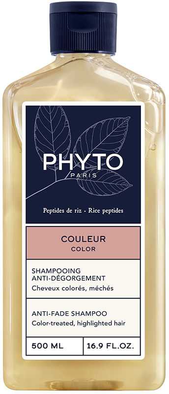 Phyto Color Anti-Fade Šampūnas šampūnas dažytiems ir paryškintiems plaukams, 500 ml