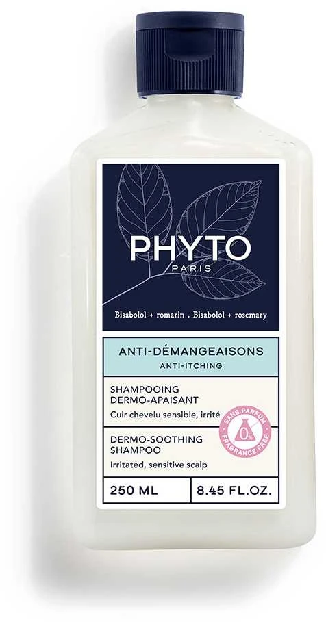 Phyto Anti-Itching Dermo-Soothing Šampūnas šampūnas, 250 ml