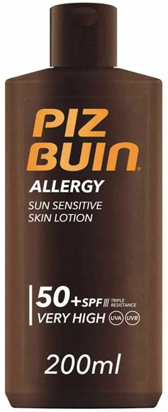 "Piz Buin" losjonas nuo alergijos Spf50 200ml