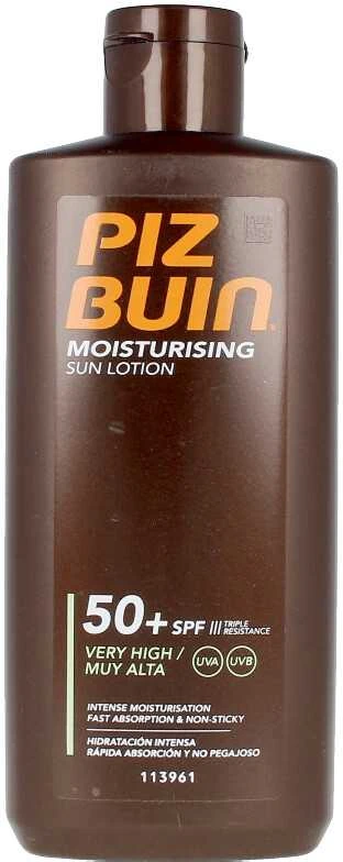 PIZ BUIN Moisturising Sun Lotion Sun Losjonas kūnui unisex, 200 ml