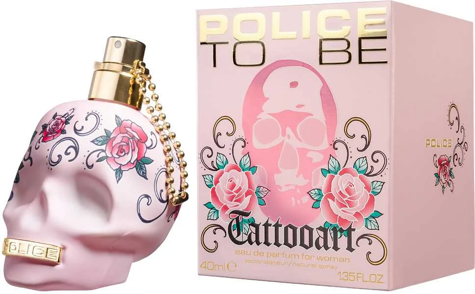Police To Be Woman Tattoo Art kvepalų purškalas 40ml