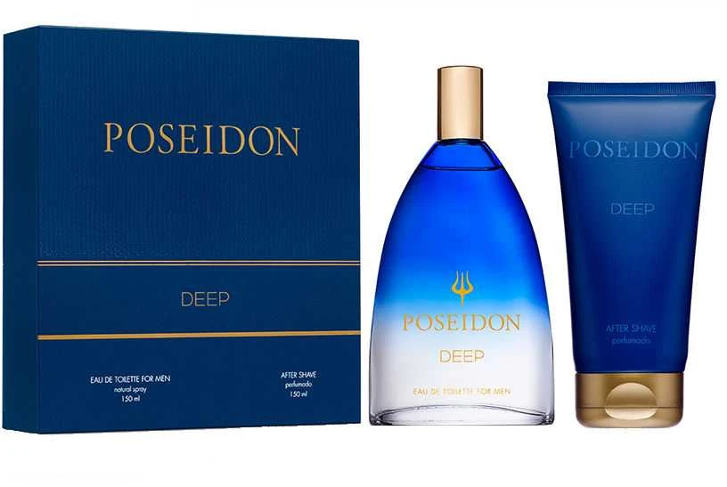 Instituto Espanol Institito Español Poseidon Deep Eau De Toilette Purškiklis 150ml rinkinys vyrams 2 vnt