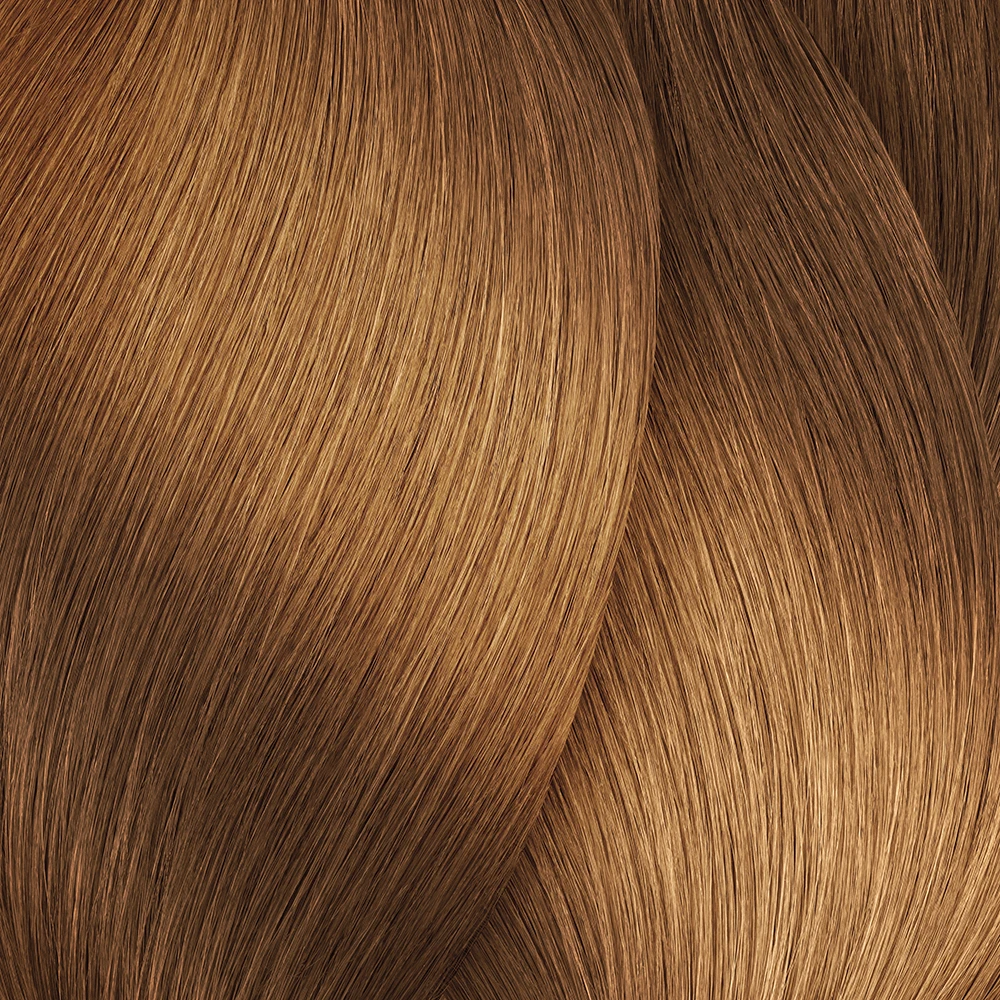 L'Oreal iNOA 8.34 šviesi auksinė varinė blondinė