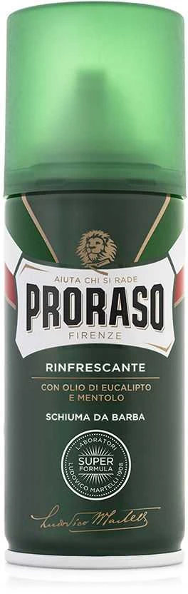 Proraso Green Line Gaivinančios Skutimosi putos, 100 ml
